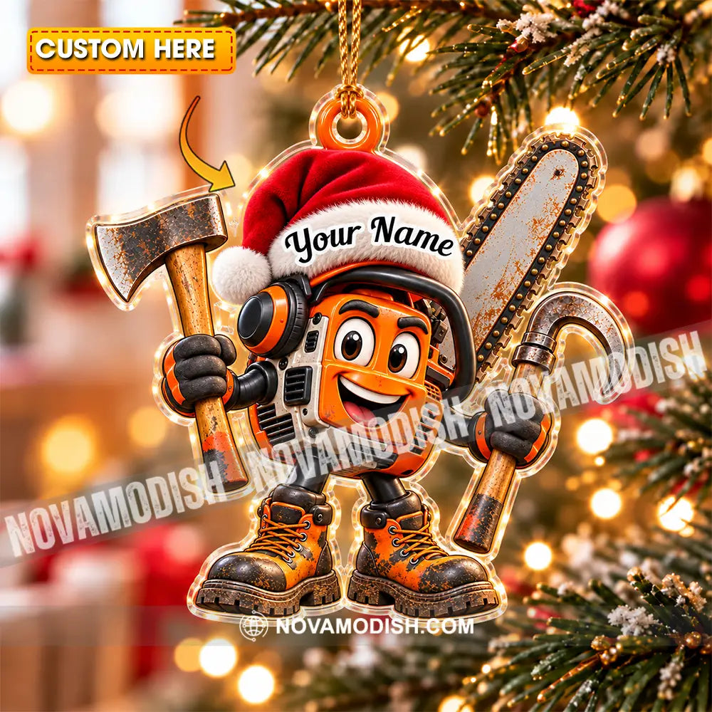 Carpenter Home Decor Christmas Ornament Personalized Ornament - 3.54’’ / 1 Ornament - Ornament