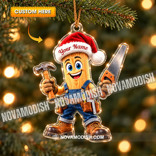 Carpenter Home Decor Christmas Ornament Personalized Ornament - 3.54’’ / 1 Ornament - Ornament