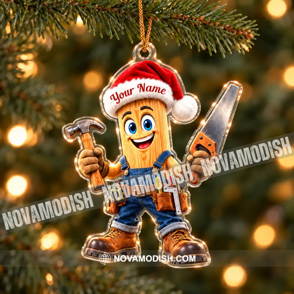 Carpenter Home Decor Christmas Ornament Personalized Ornament - Ornament