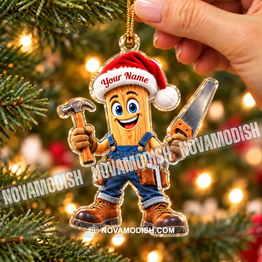 Carpenter Home Decor Christmas Ornament Personalized Ornament - Ornament