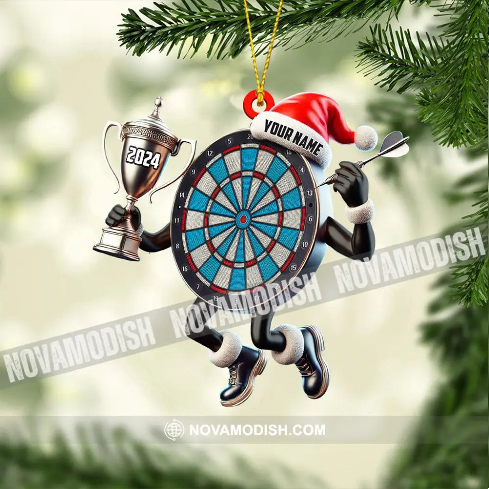 Champion Darts Home Decor Christmas Ornament Personalized