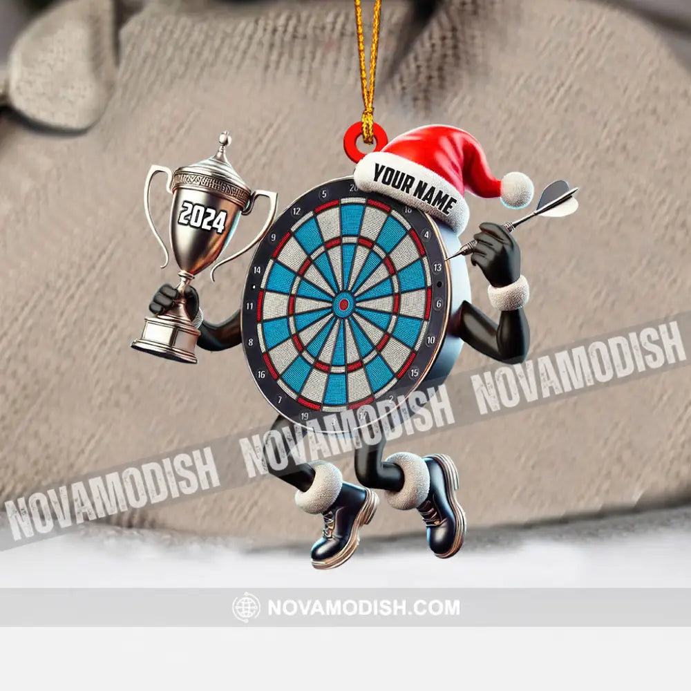 Champion Darts Home Decor Christmas Ornament Personalized