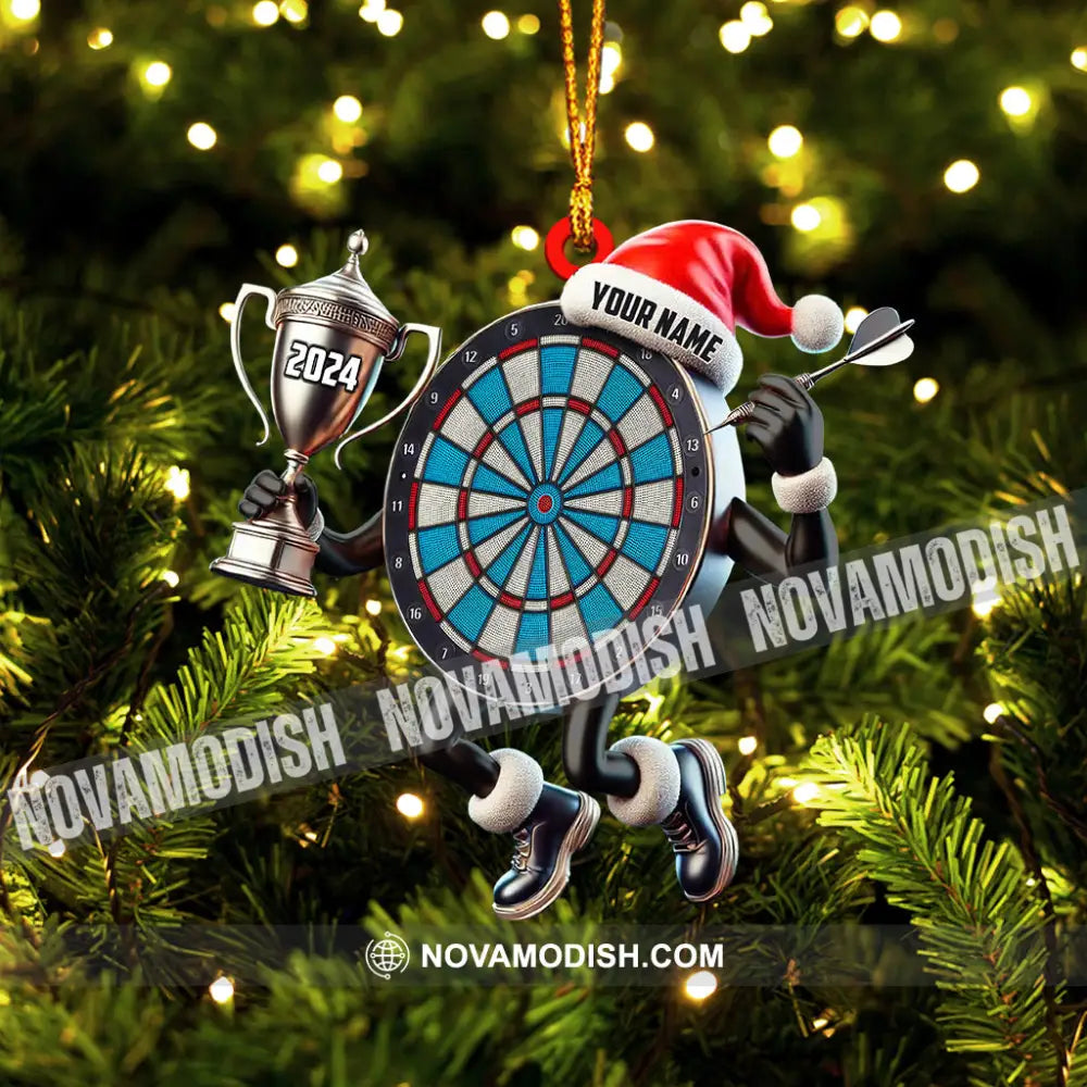 Champion Darts Home Decor Christmas Ornament Personalized