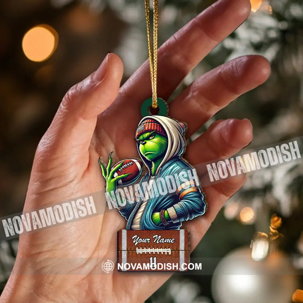 Christmas Gift Custom Ornament Name Stink Rugby