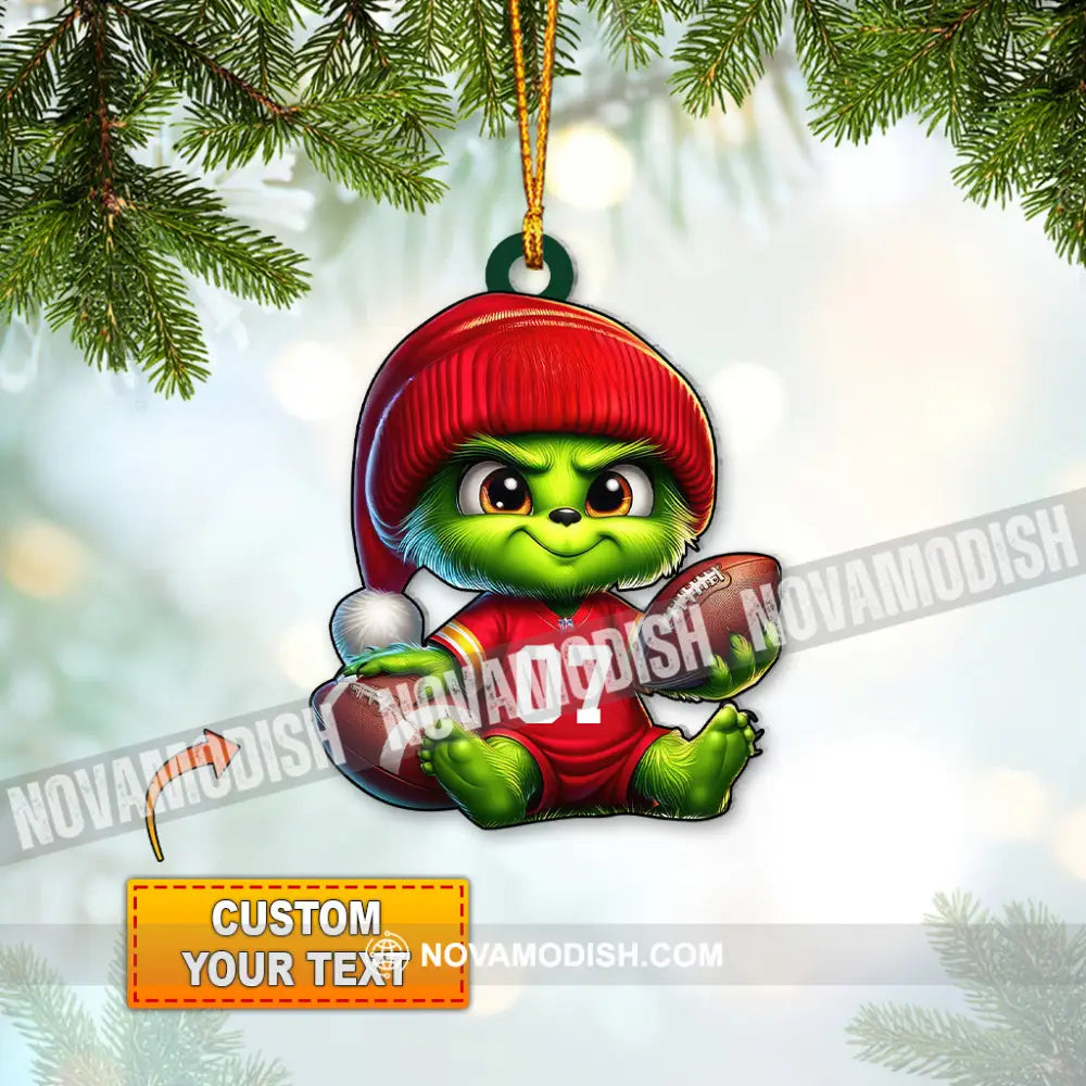 Christmas Gift Custom Ornament Stink Rugby