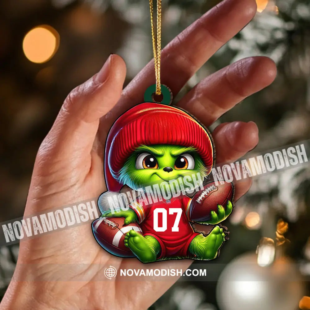 Christmas Gift Custom Ornament Stink Rugby