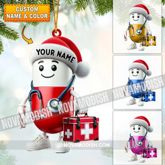 Christmas Healthcare Staff Home Decor Ornament Personalized