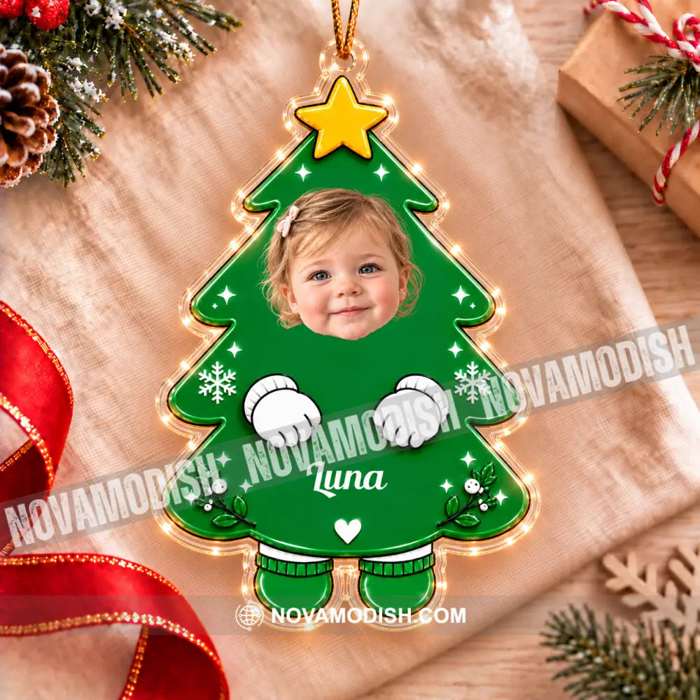 Christmas Tree Baby Home Decor Christmas Ornament Personalized Ornament - Ornament