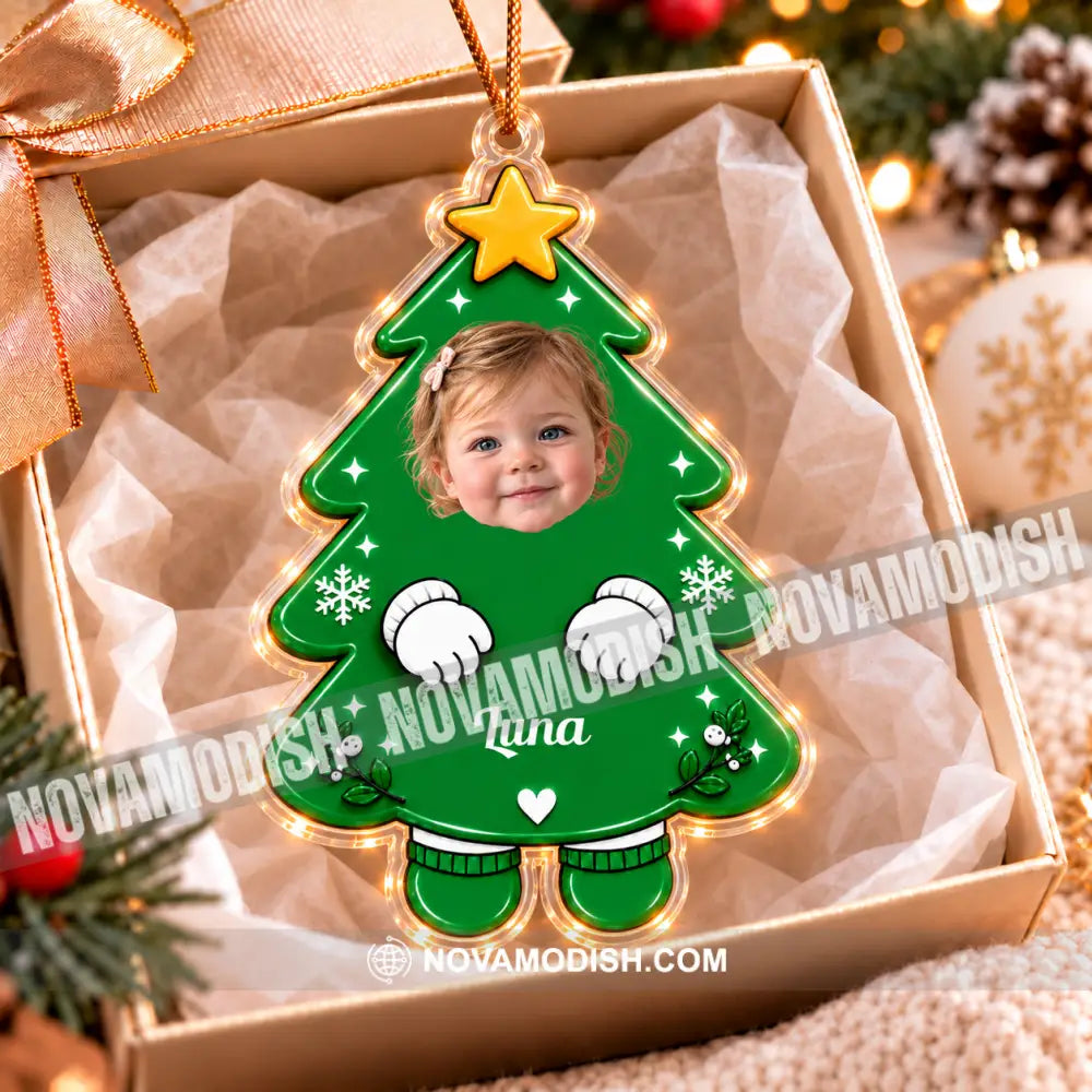 Christmas Tree Baby Home Decor Christmas Ornament Personalized Ornament - Ornament