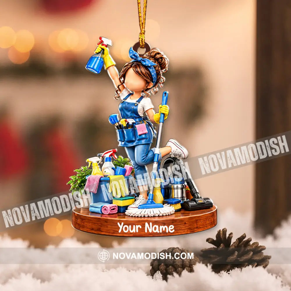 Cleaning Home Decor Christmas Ornament Personalized Ornament - Ornament