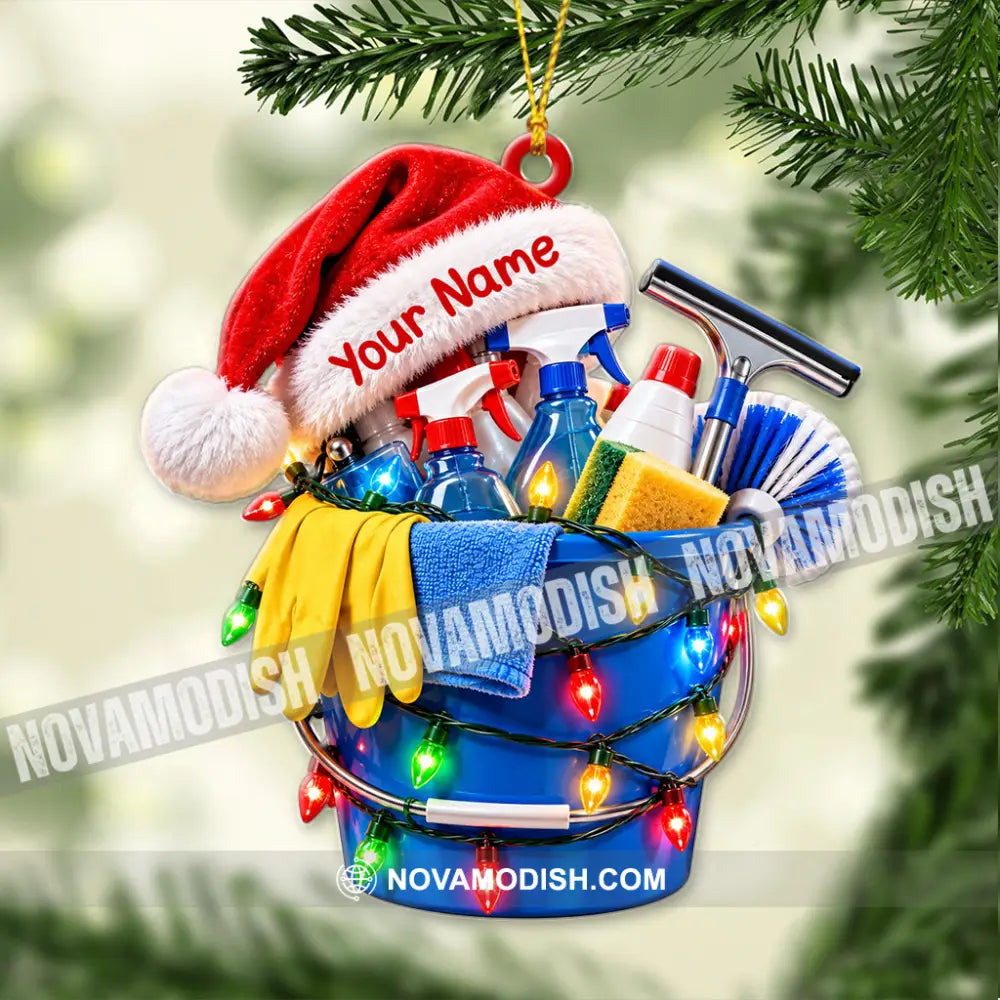 Cleaning Home Decor Christmas Ornament Personalized Ornament - Ornament