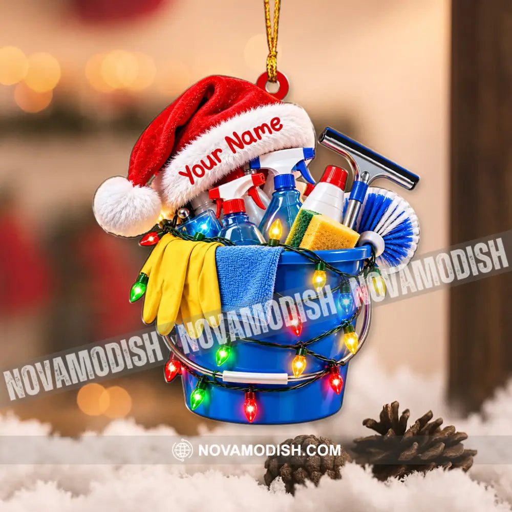 Cleaning Home Decor Christmas Ornament Personalized Ornament - Ornament
