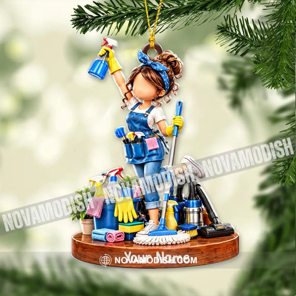 Cleaning Home Decor Christmas Ornament Personalized Ornament - Ornament