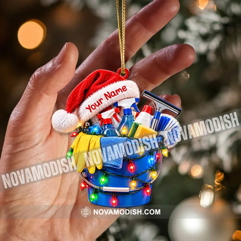 Cleaning Home Decor Christmas Ornament Personalized Ornament - Ornament