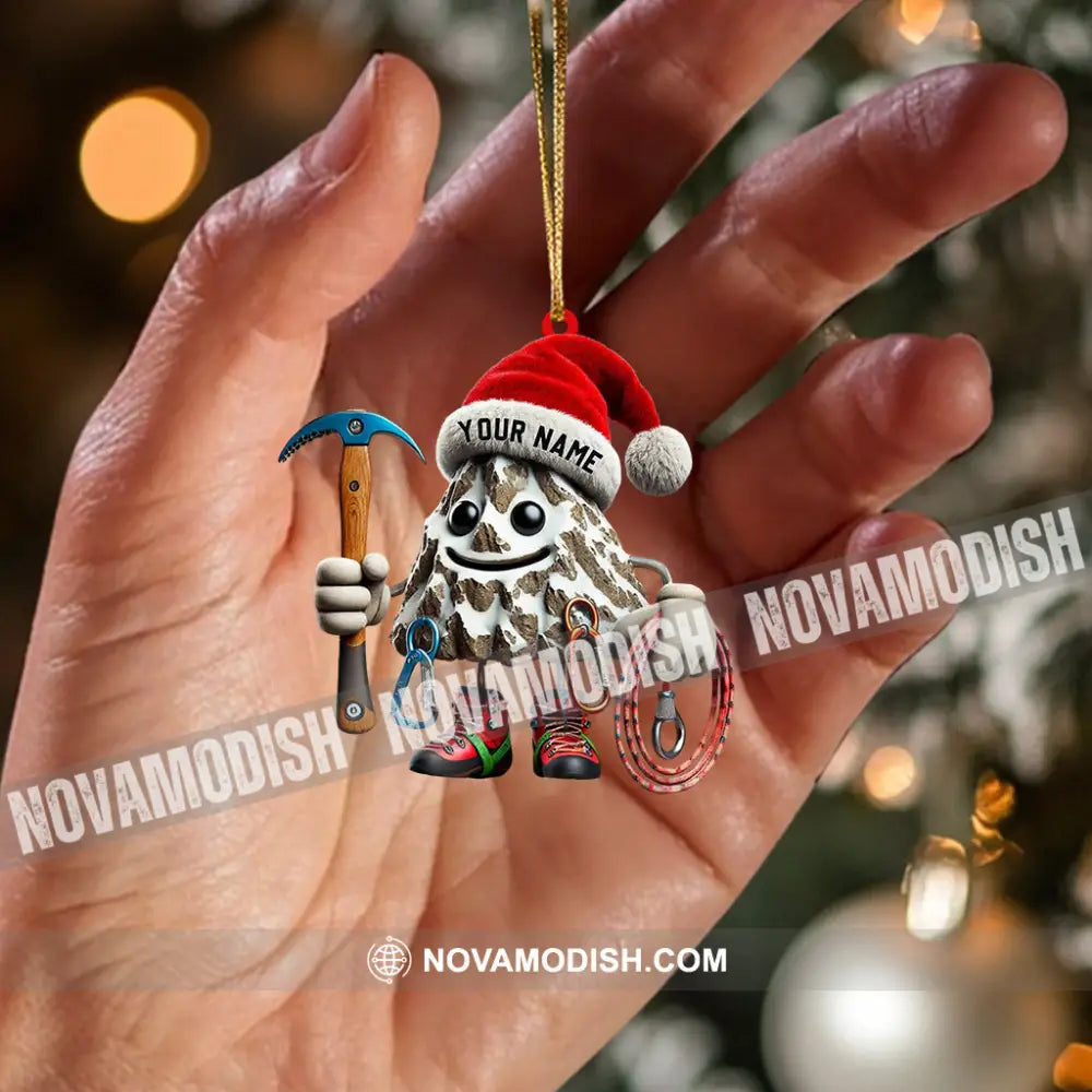 Climbing Home Decor Christmas Ornament Personalized