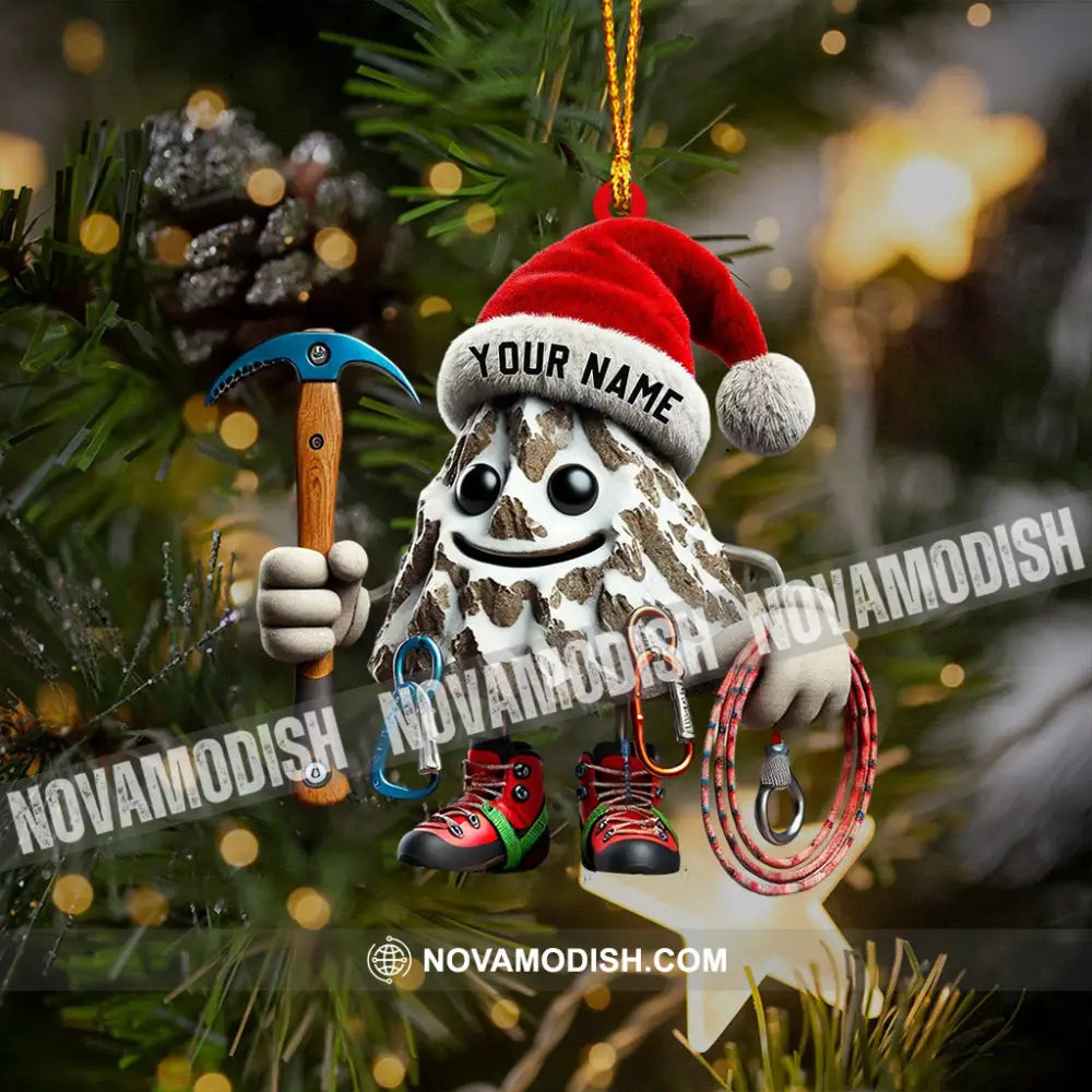 Climbing Home Decor Christmas Ornament Personalized