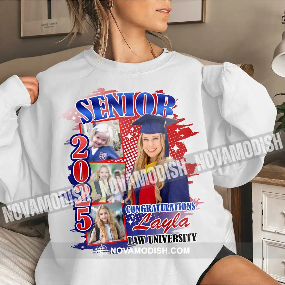 Congrats Graduation - Personalized Sweatshirt Apparel