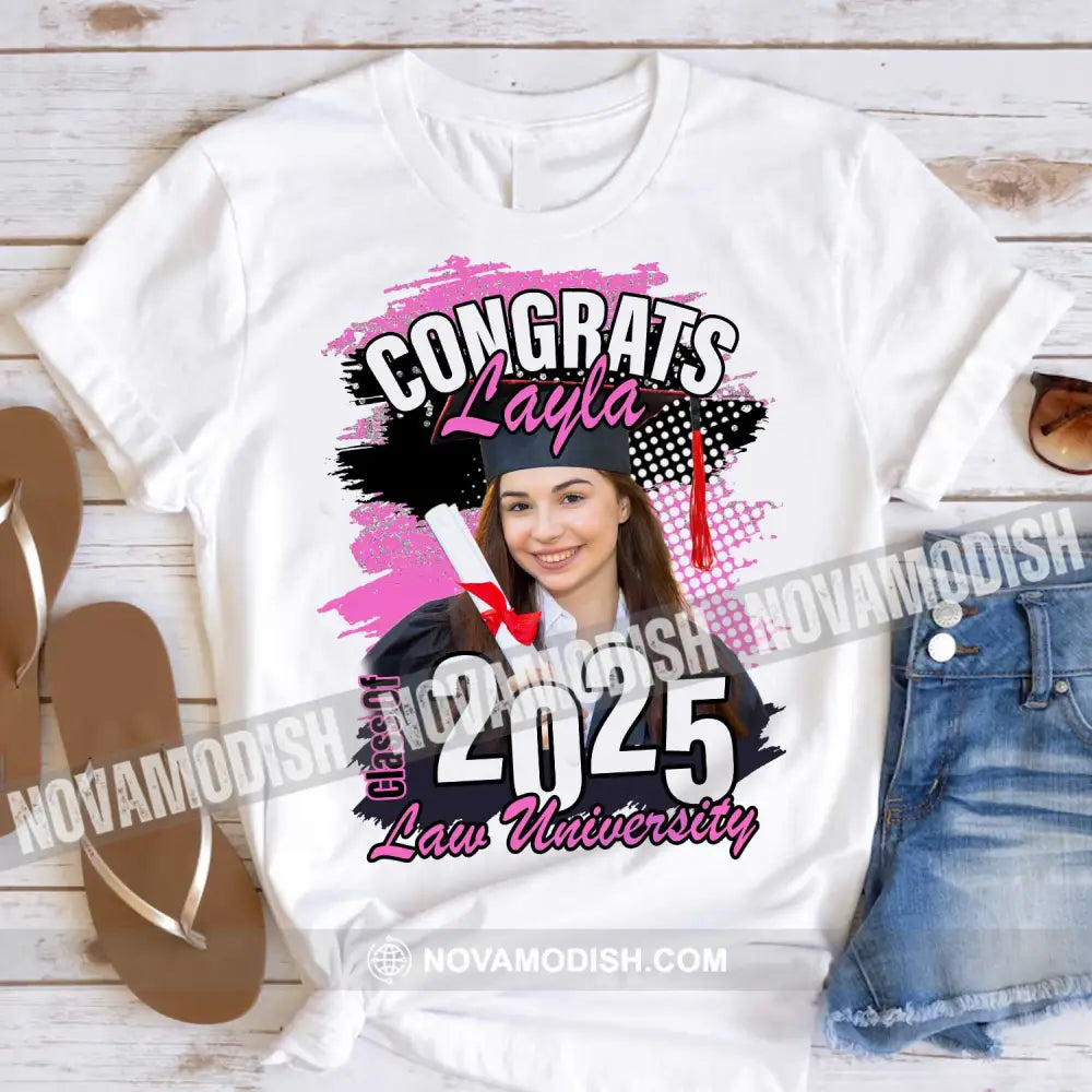 Congrats Graduation - Personalized T-Shirt Apparel
