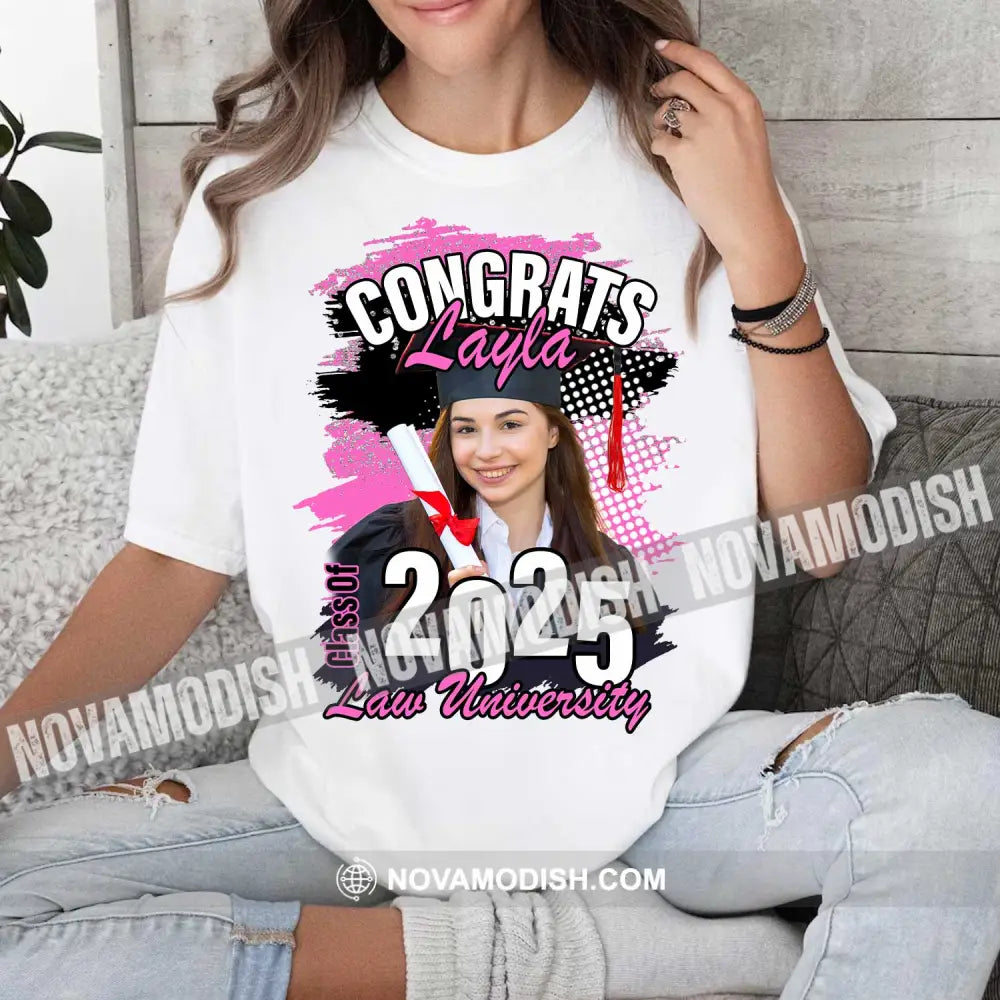 Congrats Graduation - Personalized T-Shirt Apparel