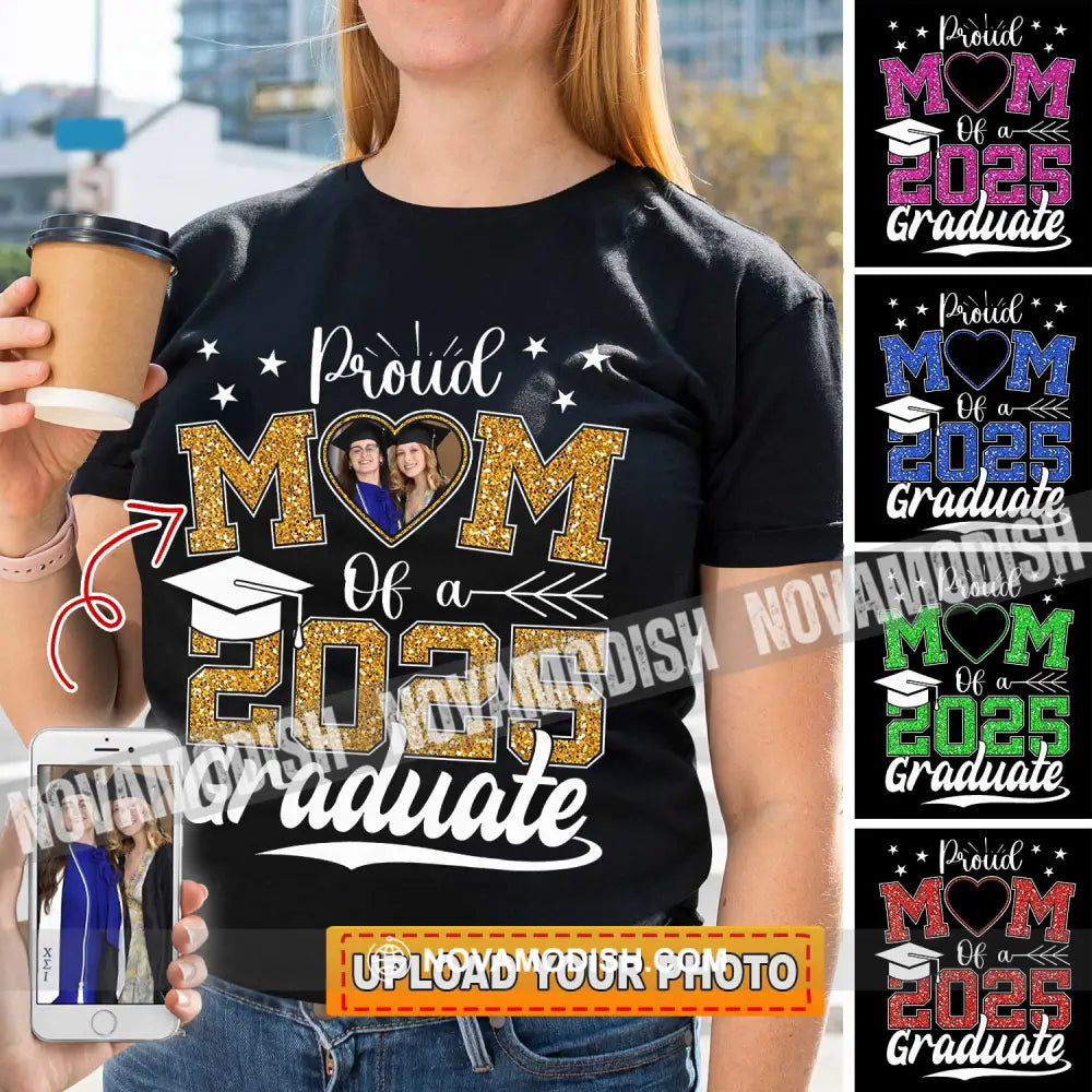 Congrats Graduation Shirt - Personalized Sweatshirt Sweatshirt / Black / S Apparel