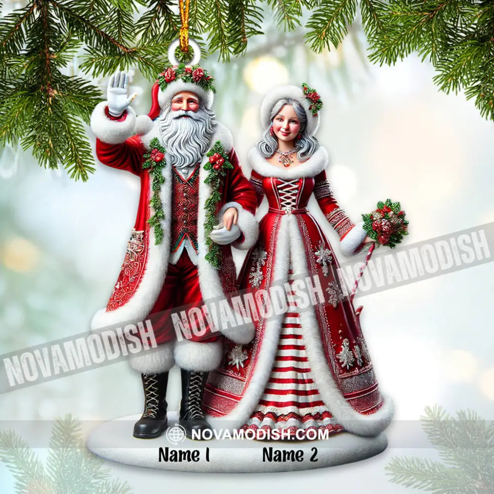 Couple Home Decor Christmas Ornament Personalized