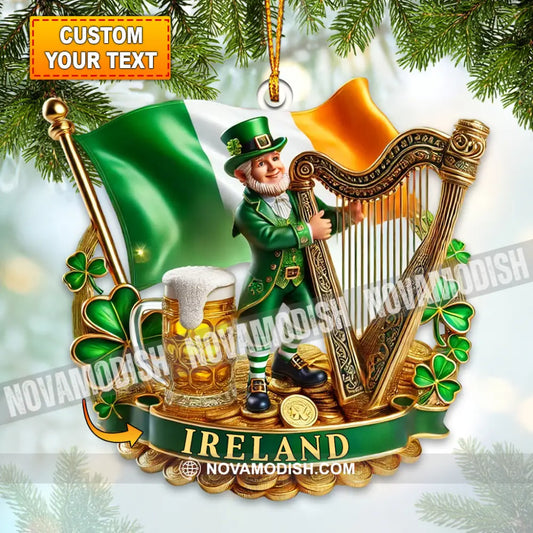 Custom Ireland Ornament Personalized 3.54’’ / 1