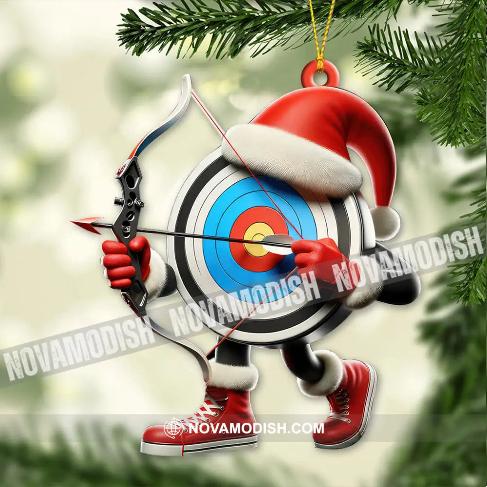 Custom Name Archery Ornament Christmas Gift 3.54’’ / 1