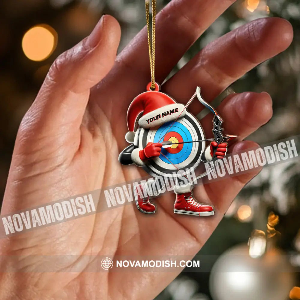 Custom Name Archery Ornament Christmas Gift