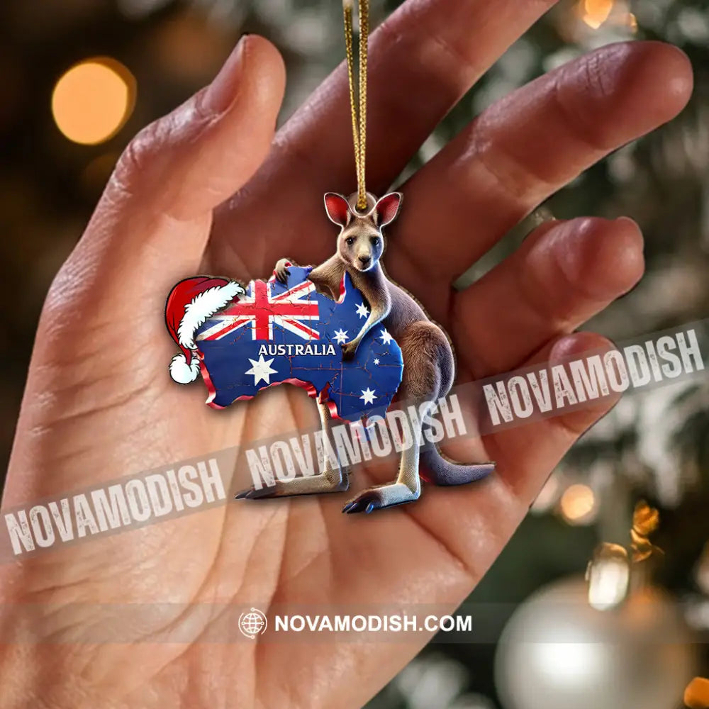 Custom Name Australia Ornament Christmas Gift For Lover