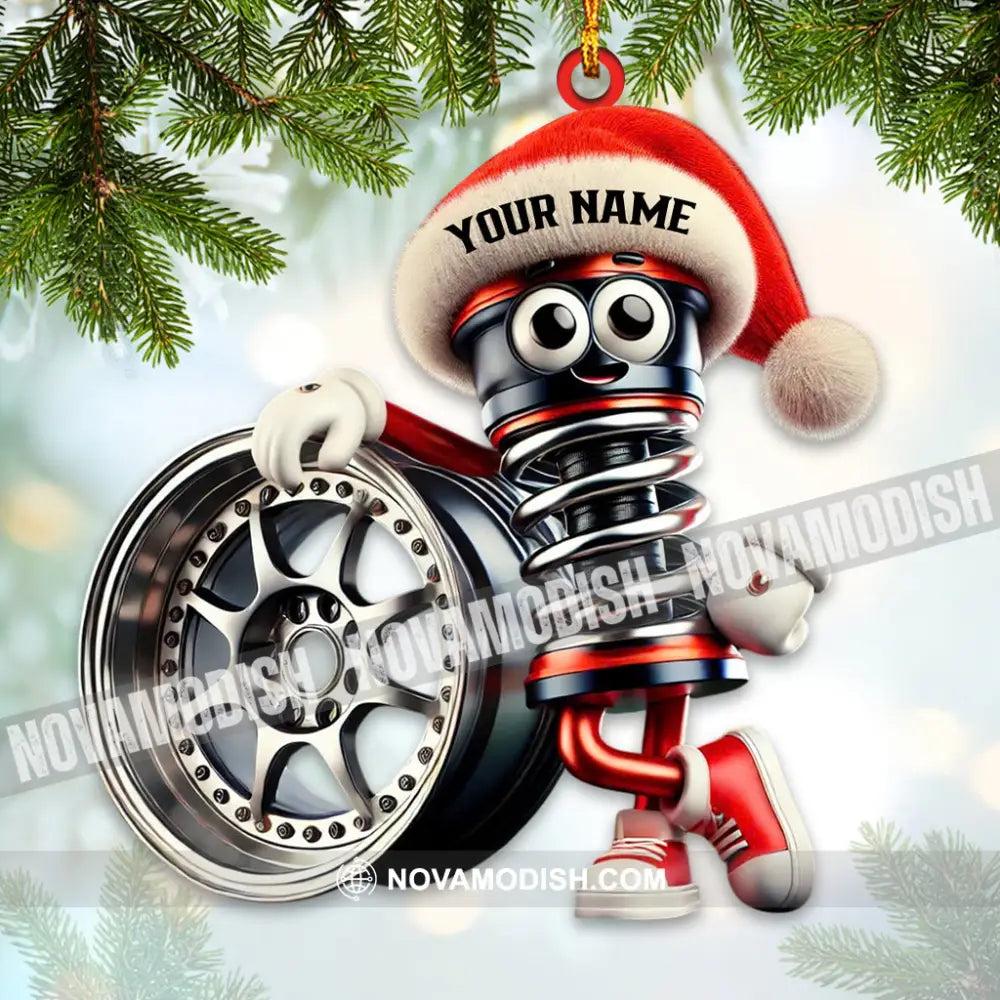 Custom Name Auto Repairman Ornament Christmas Gift 3.54’’ / 1