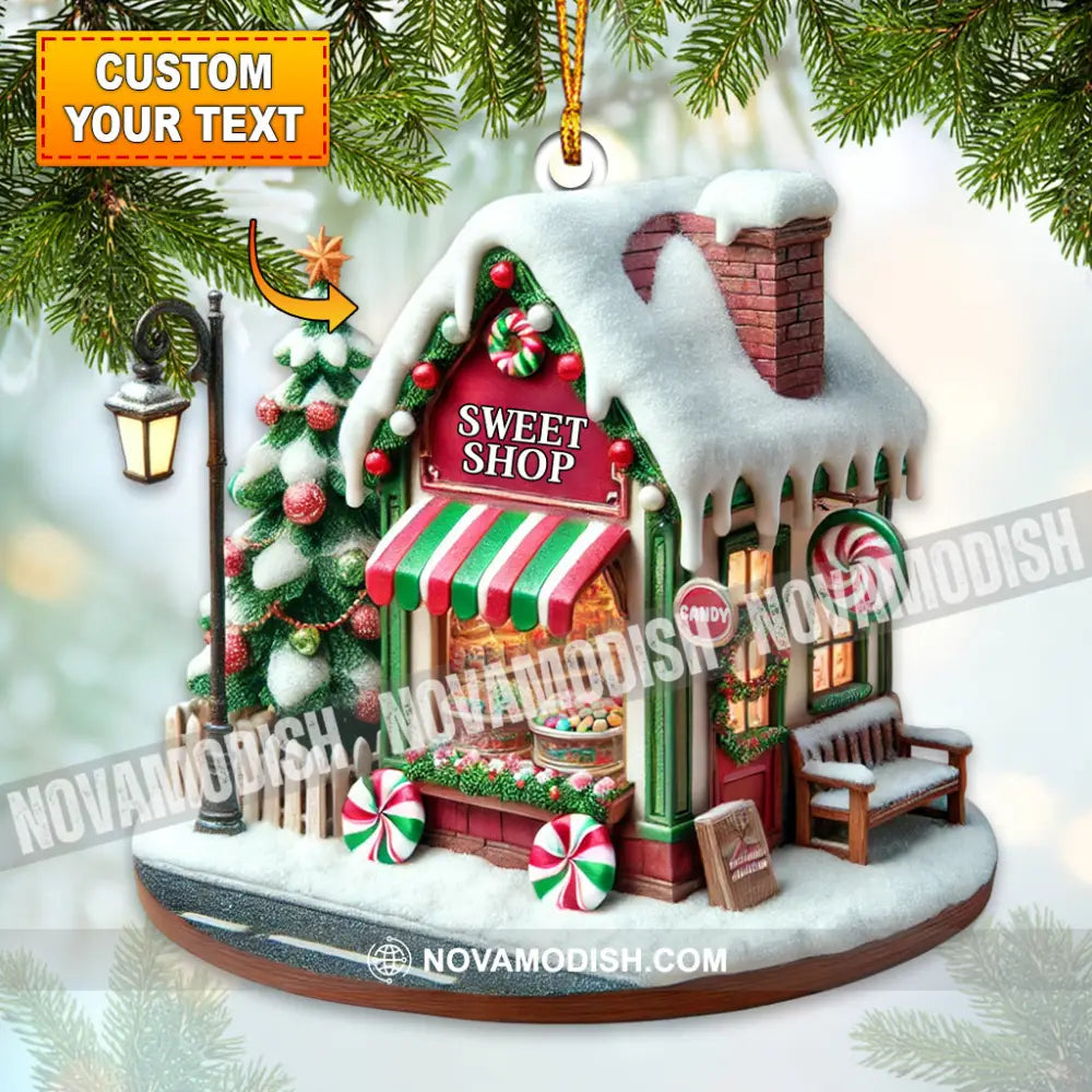 Custom Name Bakery Shop Ornament Christmas Decoration For