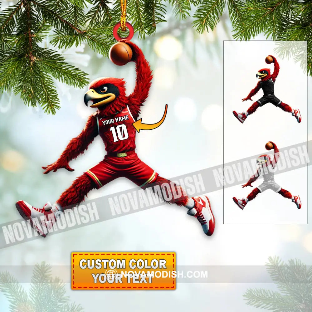 Custom Name Basketball Ornament Christmas Gift