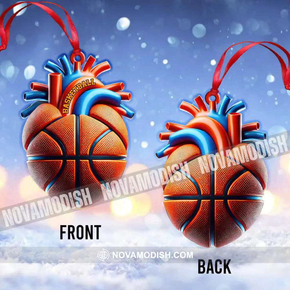 Custom Name Basketball Ornament Lover Christmas Gift