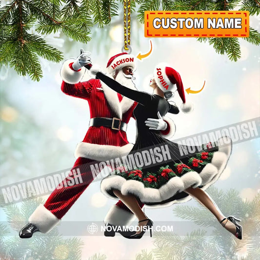 Custom Name Couple Dance Ornament Christmas Gift