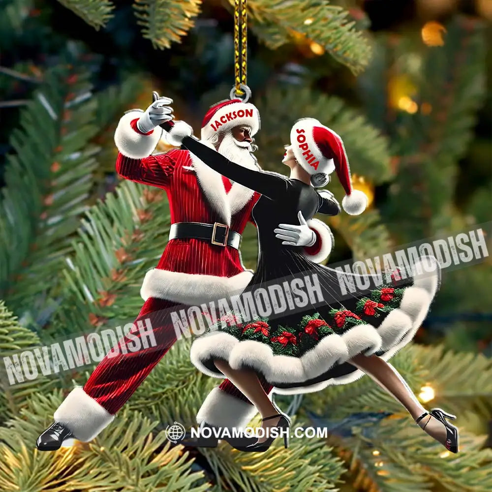 Custom Name Couple Dance Ornament Christmas Gift