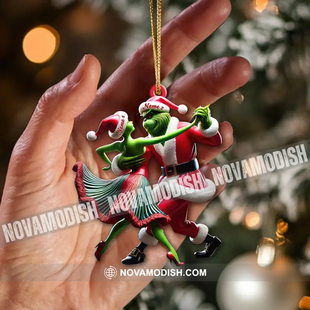 Custom Name Dance Sport Christmas Ornament Couple Gift