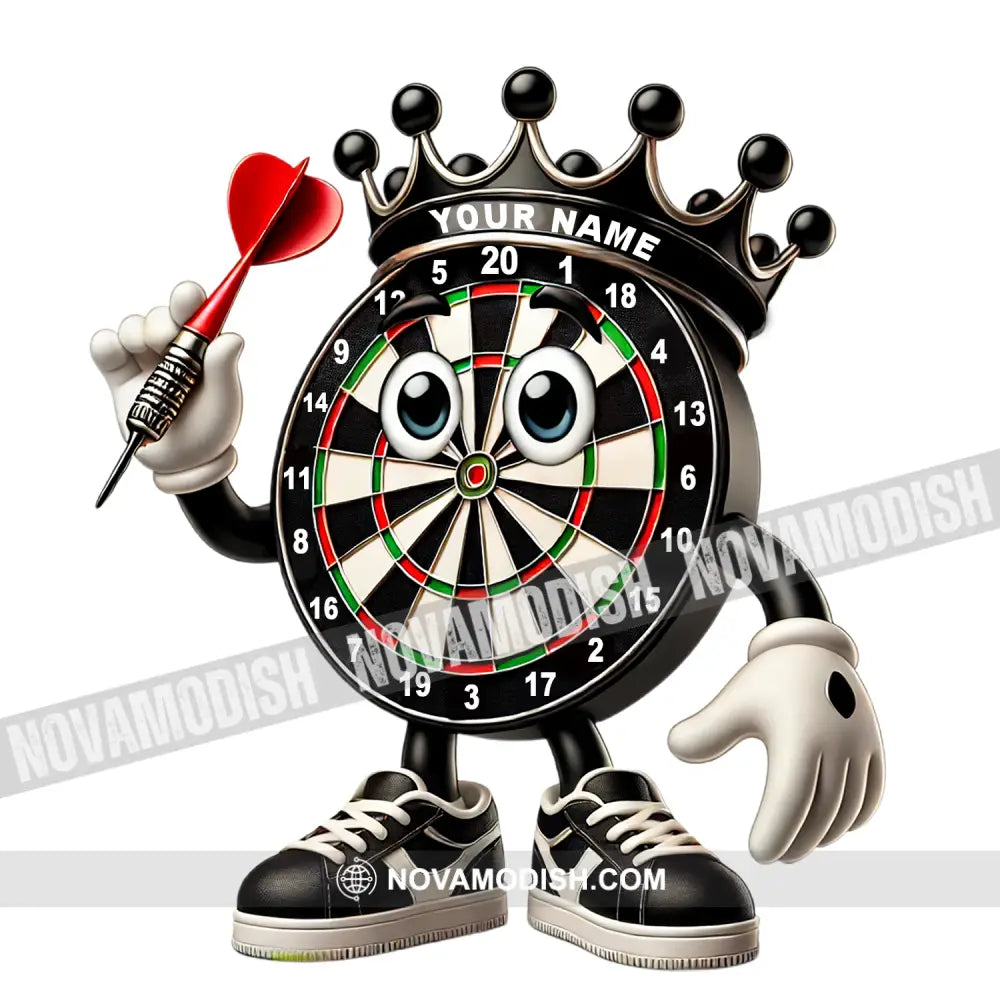 Custom Name Dart Sticker Gift For Lover 50 Pcs