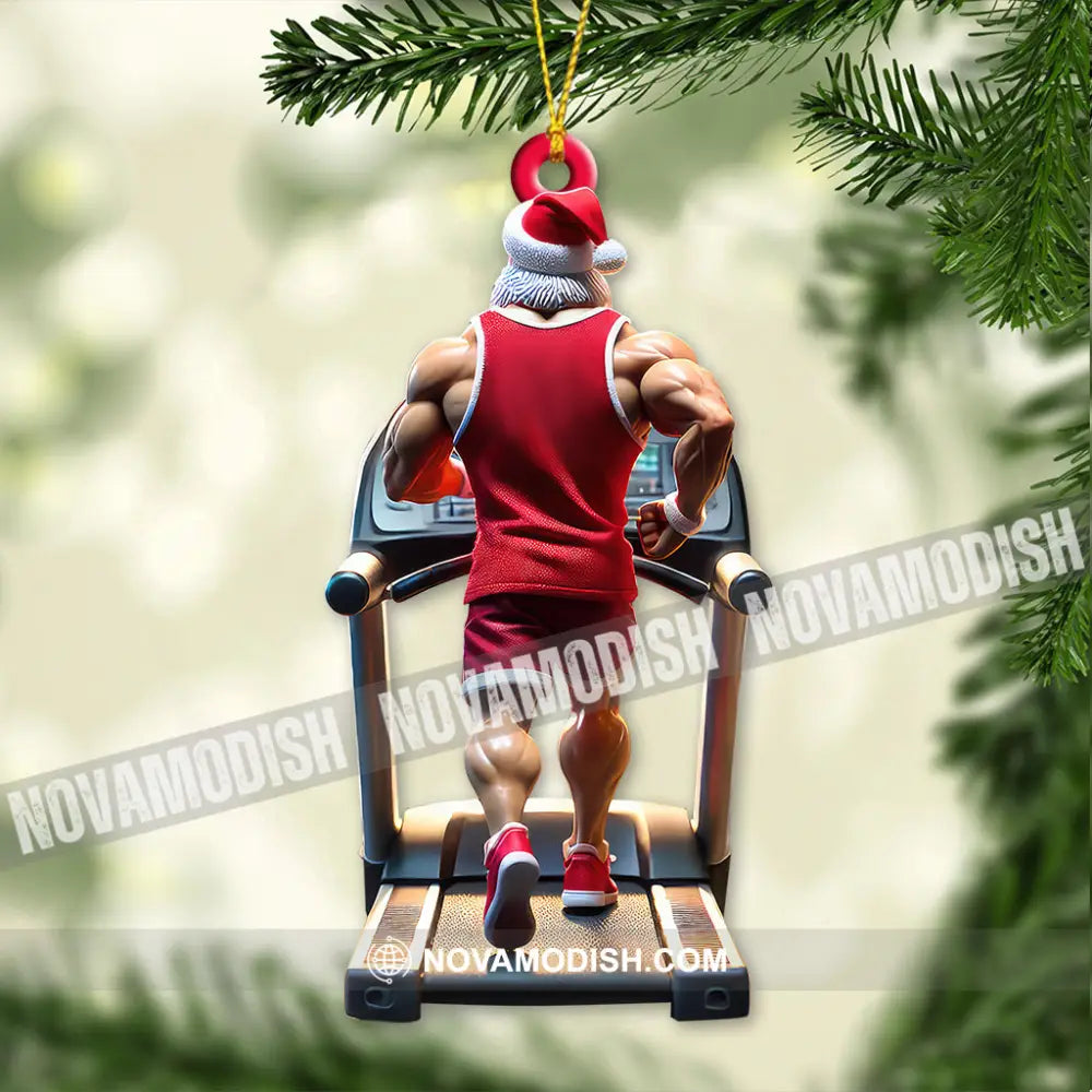 Custom Name Gym Ornament Gymnastics Christmas Gift 3.54’’ / 1