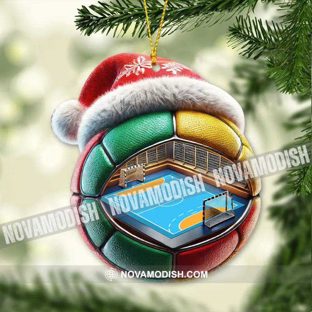 Custom Name Handball Ornament Lover Christmas Gift 3.54’’ / 1