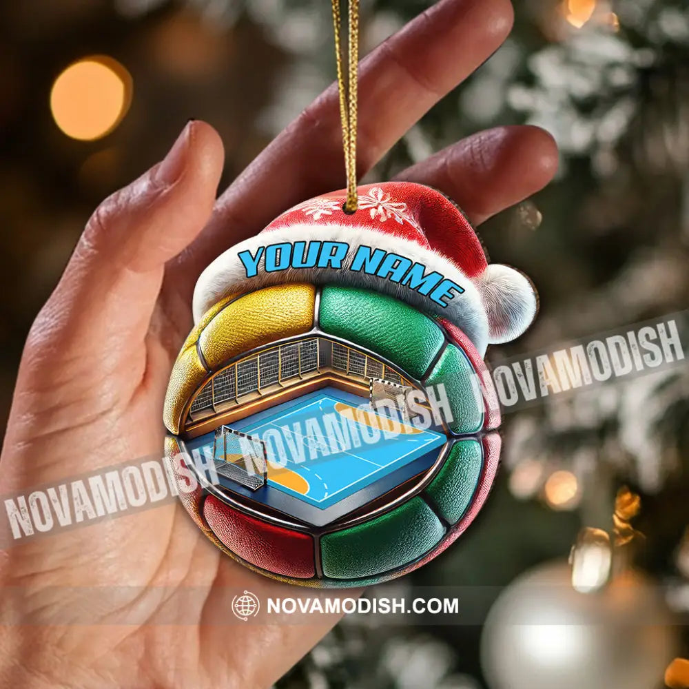 Custom Name Handball Ornament Lover Christmas Gift