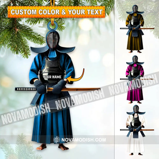 Custom Name Kendo Ornament Lover Christmas Gift