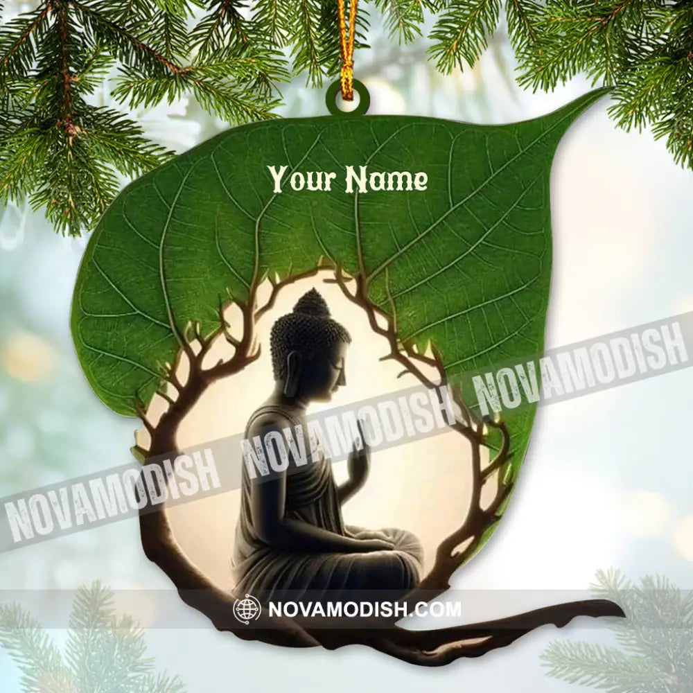 Custom Name Ornament Buddha