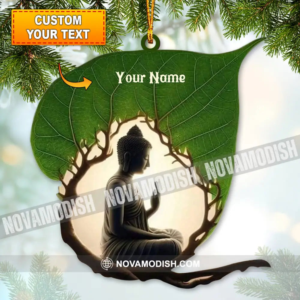 Custom Name Ornament Buddha 1 Pack