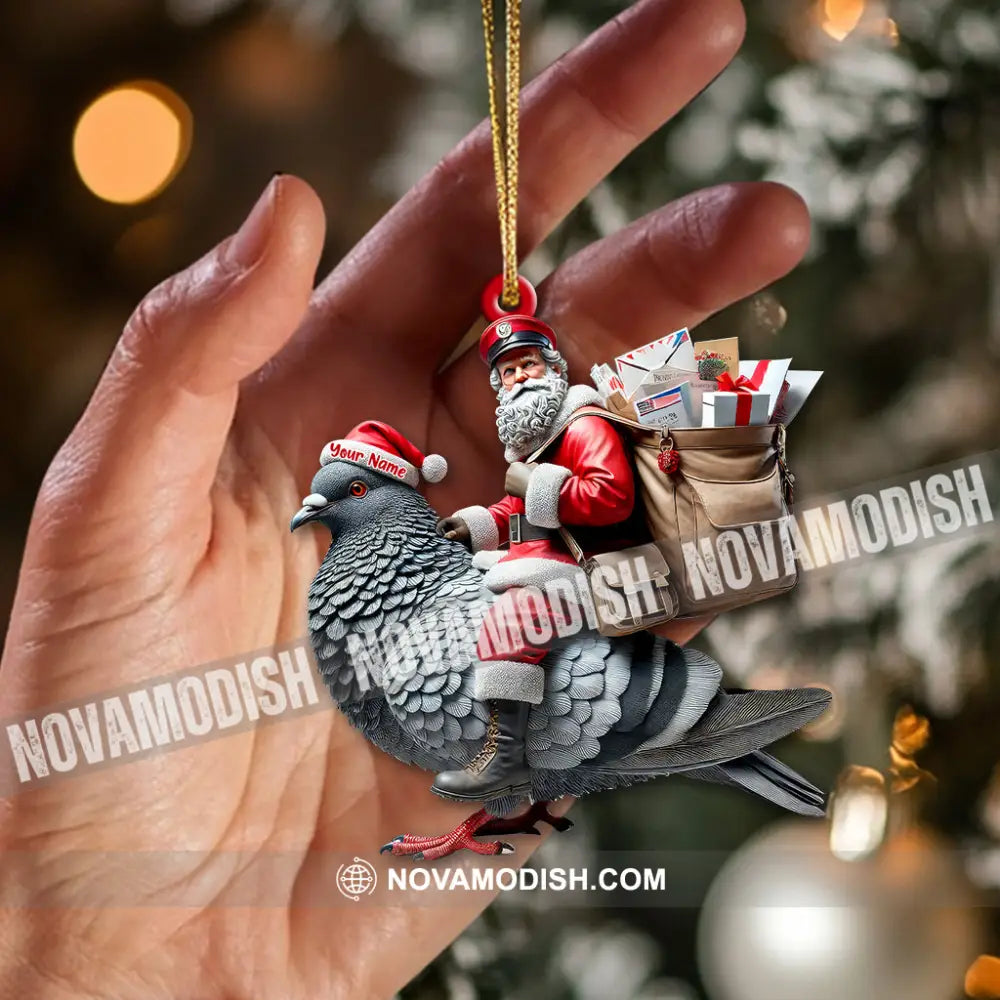 Custom Name Postman Ornament Christmas Gift