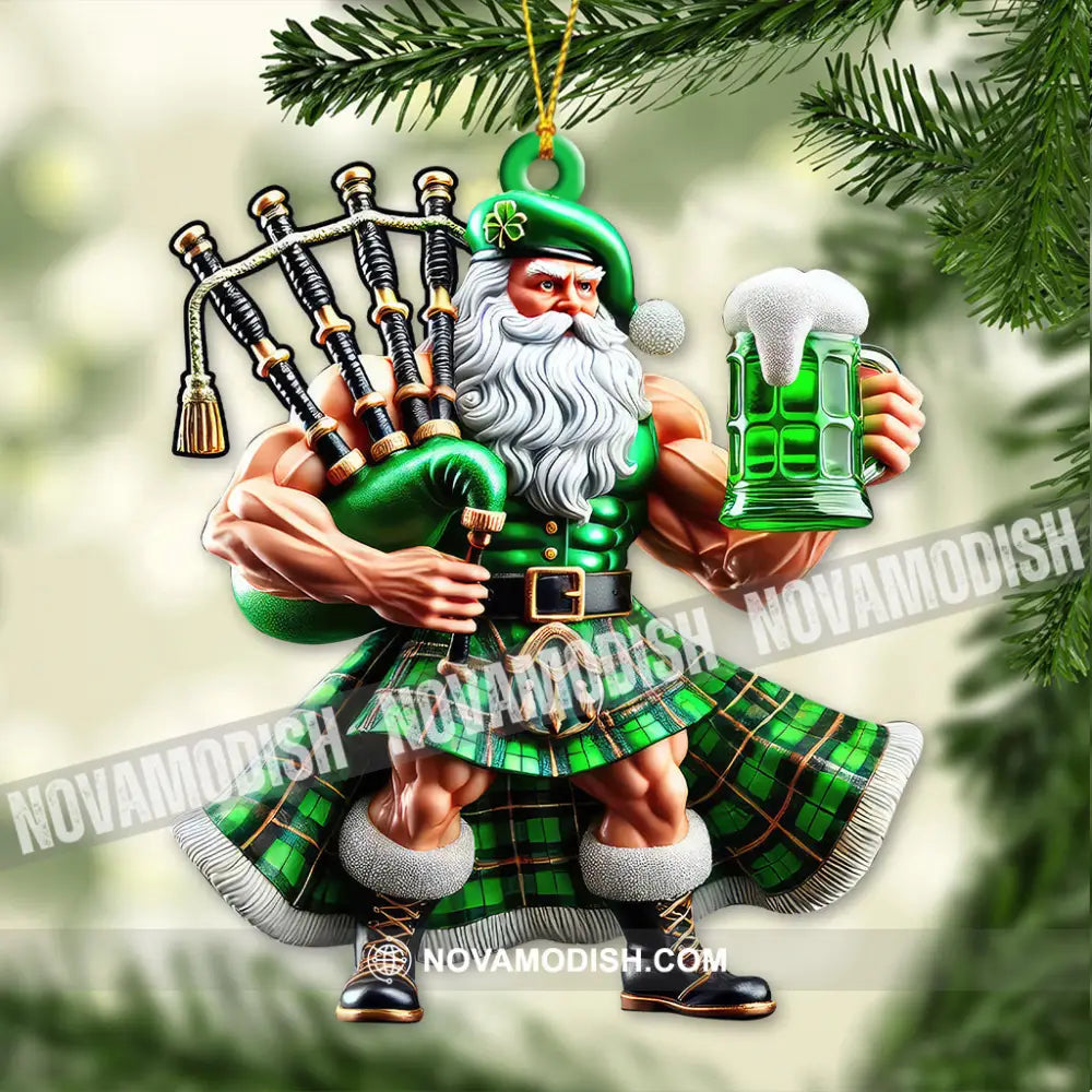 Custom Name Scotland Ornament Christmas Gift For Lover 3.54’’ / 1