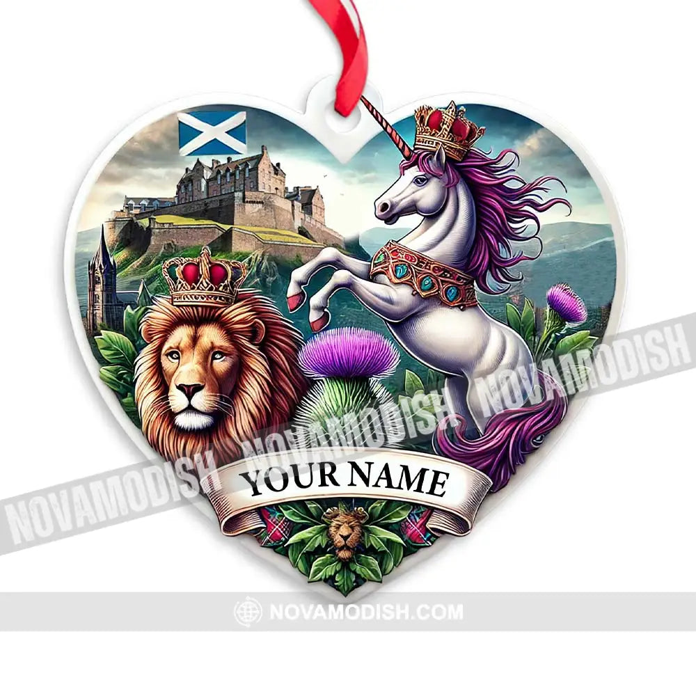 Custom Name German Ornament Christmas Gift For Lover 3.54’’ / 1