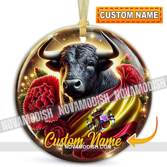 Custom Name Brazil Ornament Christmas Gift For Lover