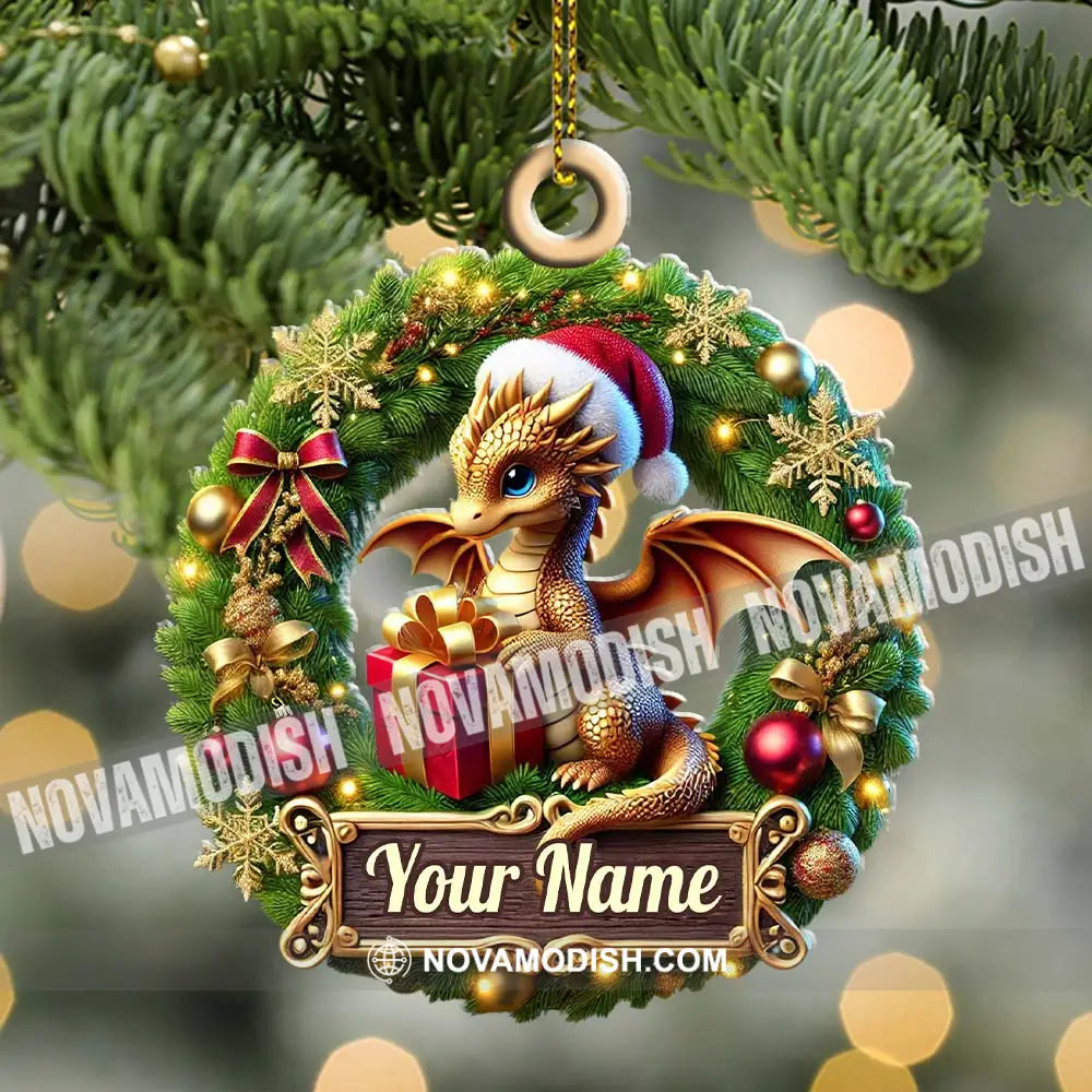 Custom Ornament Small Dragon Christmas Decor