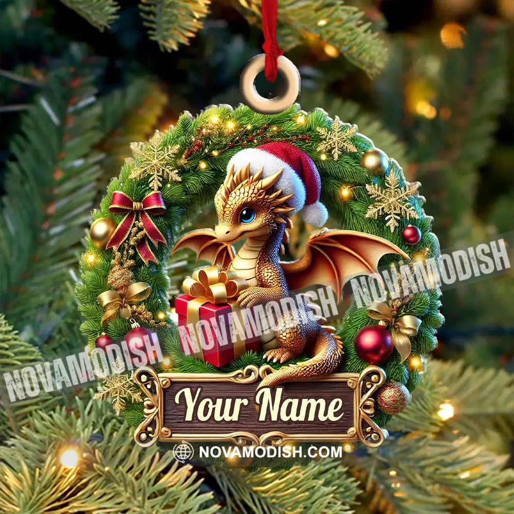 Custom Ornament Small Dragon Christmas Decor