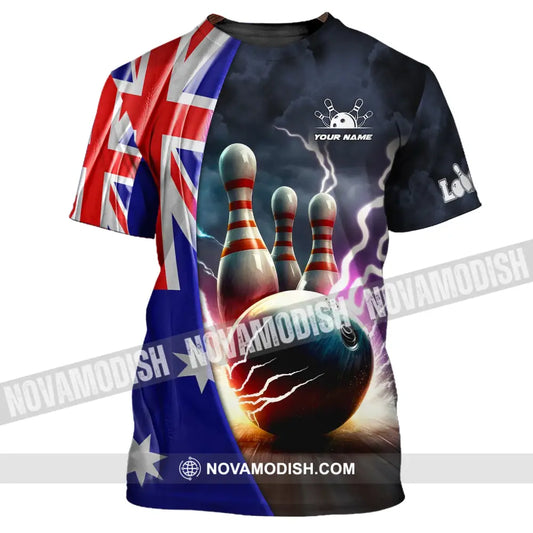 Custom Unisex Shirt Bowling Australia Polo T-Shirt For Lovers / S